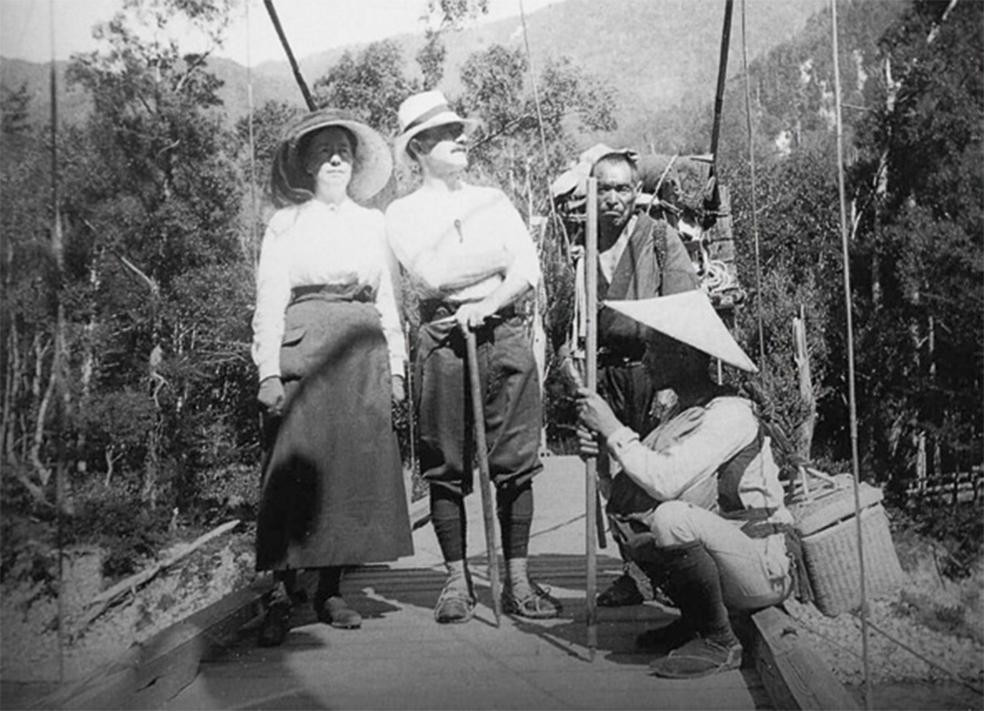 Walter Weston and Kamonji Kamijo
